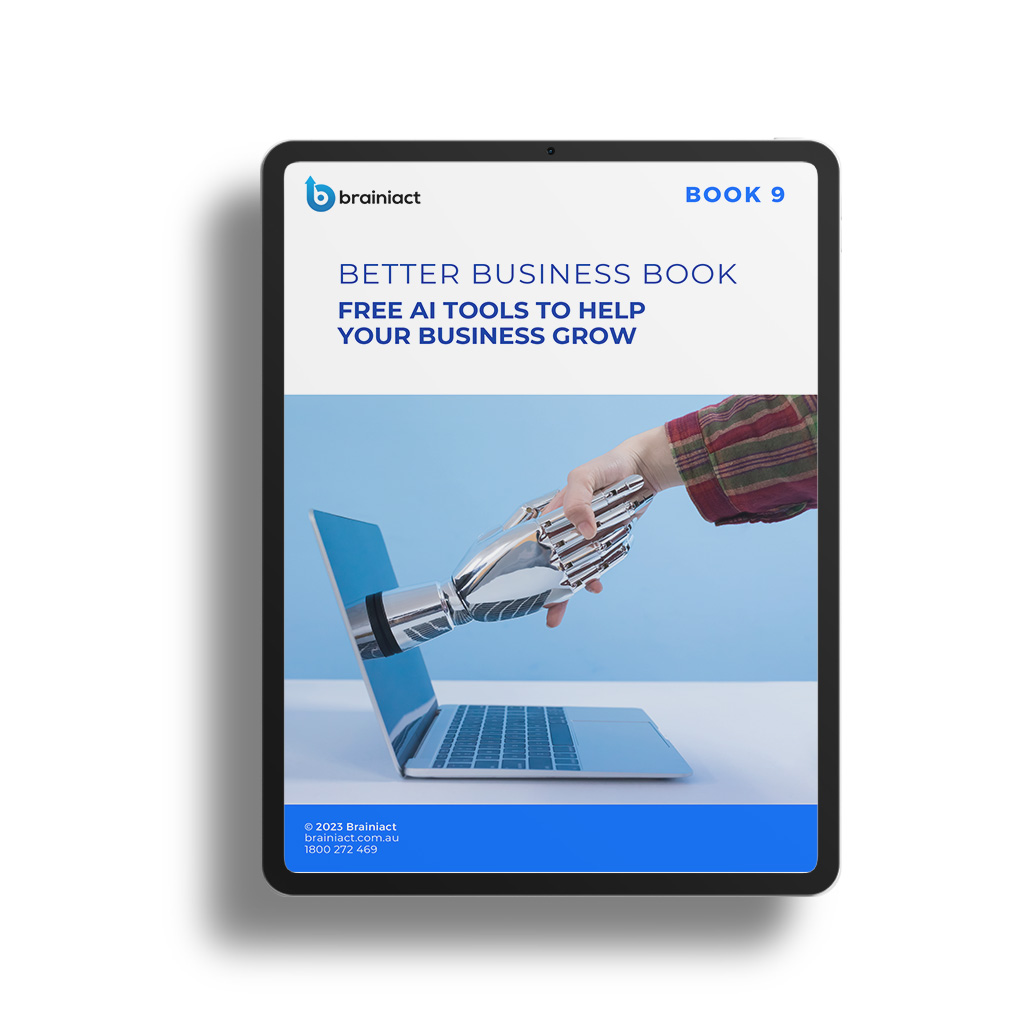 ipad displaying better business book 9