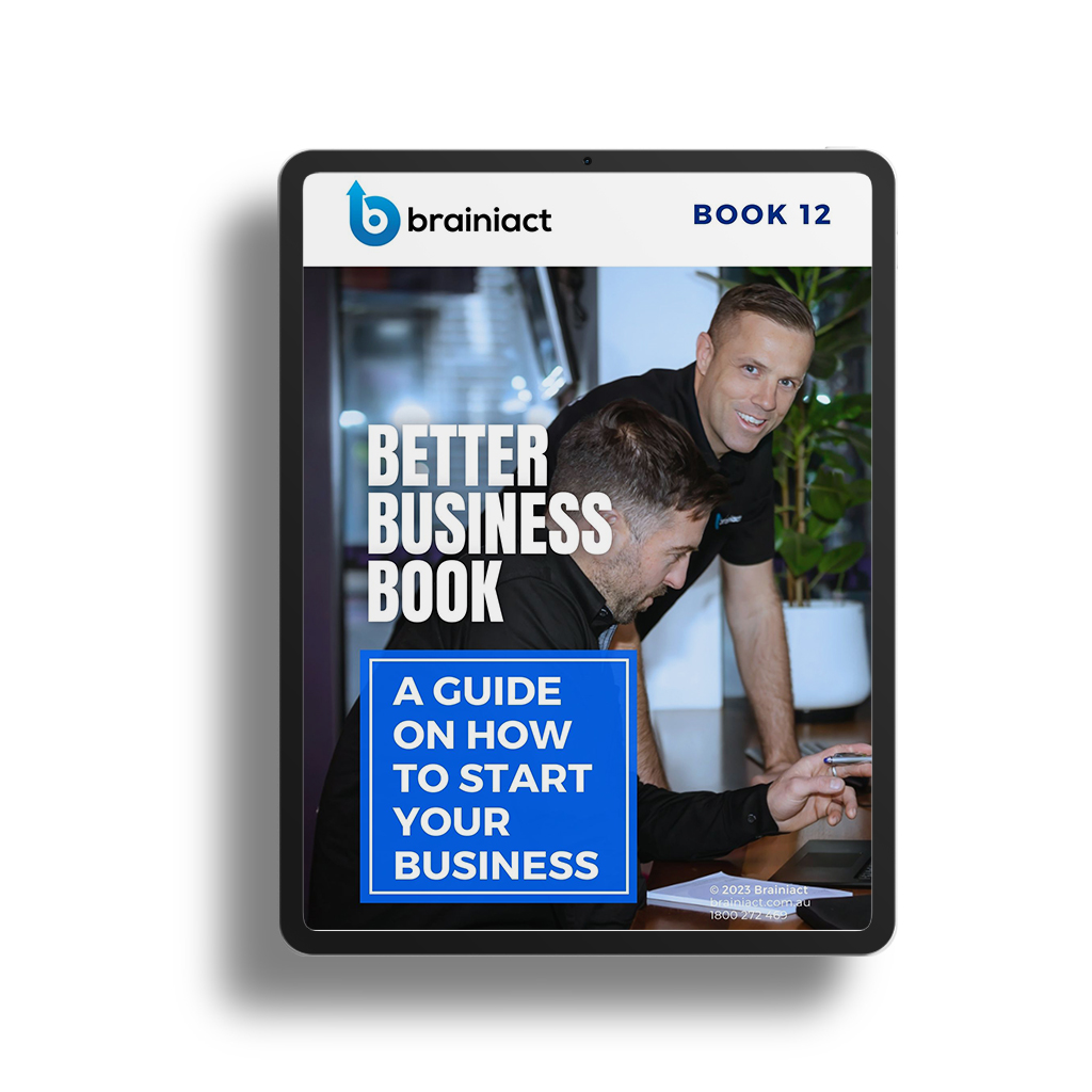 ipad displaying better business book 12