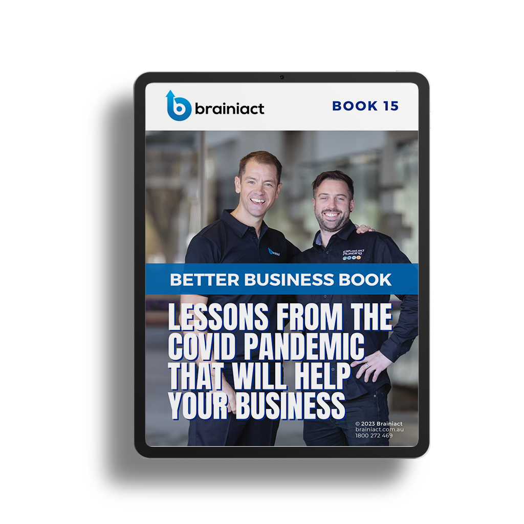 ipad with better business book 15 on the screen