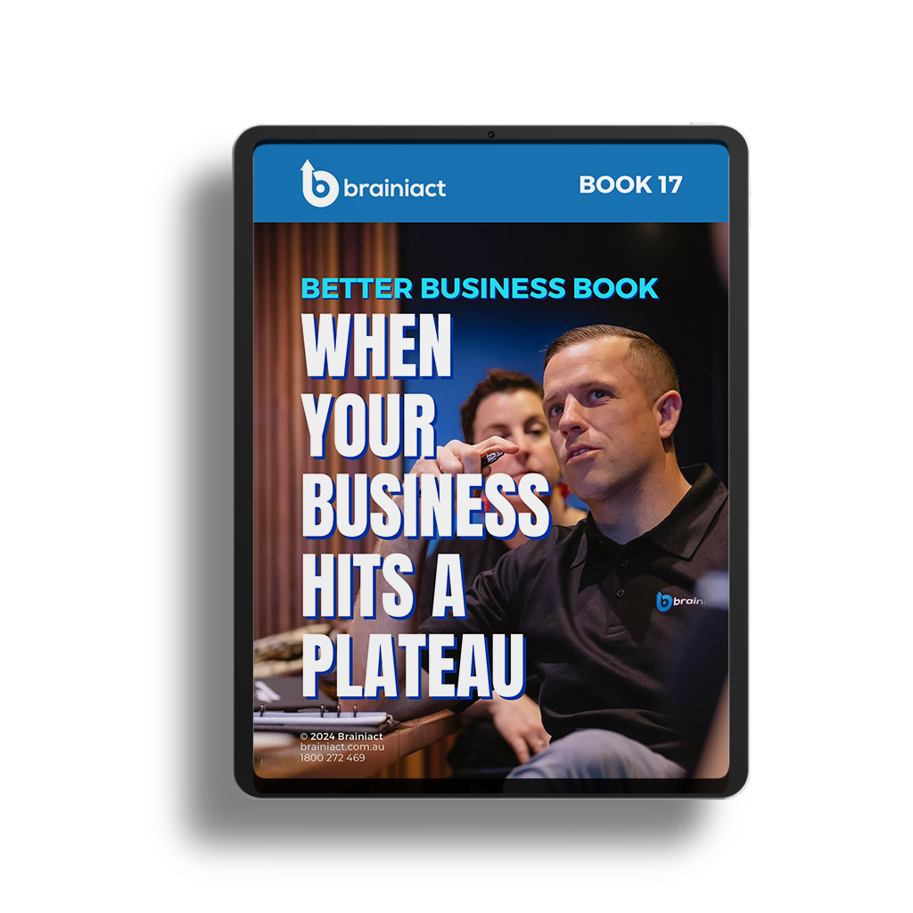 ipad displaying better business book 16